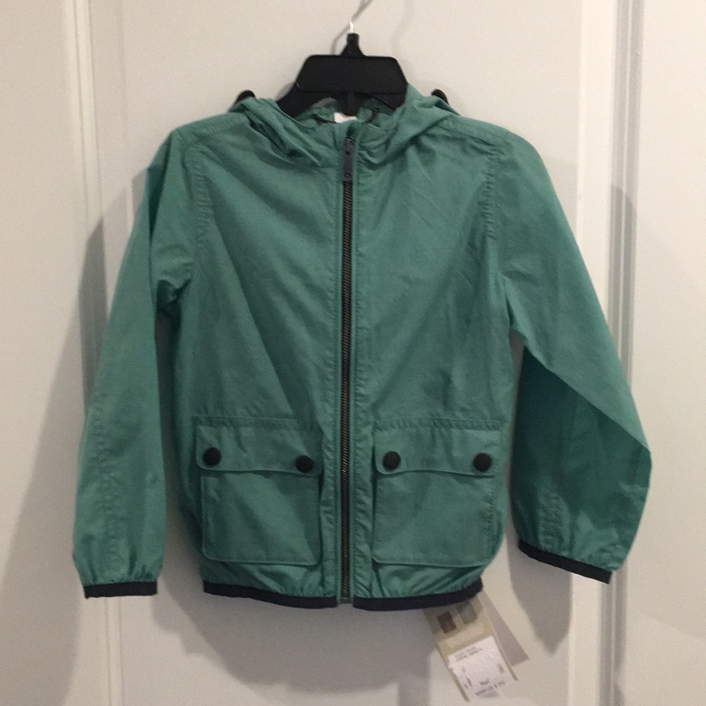 NWT BURBERRY KIDS HURST ACBBI RAIN JACKET